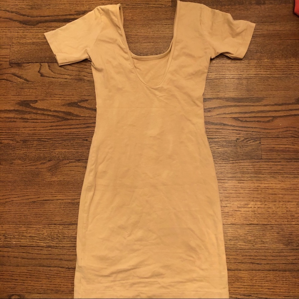 American Apparel Bodycon Short Sleeve Dress